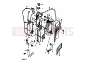 SUZUKI RM250 H (1987) 16 - RADIATOR