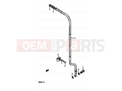 SUZUKI RM250 H (1987) 42 - FRONT BRAKE HOSE