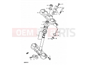 SUZUKI RM250 M (1991) (E02,E04,E24) 23A - STEERING STEM (MODEL M/N)
