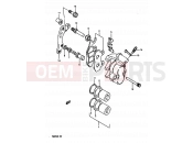 SUZUKI RM250 M (1991) (E02,E04,E24) 28A - FRONT CALIPER (MODEL M/N)