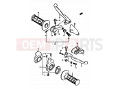 SUZUKI RM250 R (1994) (E02,E04,E24) 27 - FRONT CALIPER (MODEL P/R)