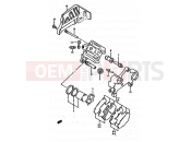 SUZUKI RM250 R (1994) (E02,E04,E24) 34 - REAR CALIPER (MODEL P/R)