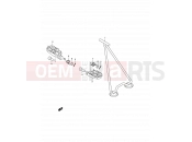SUZUKI RM250 K1 (2001) (E02,E04,E24) 17 - STAND - FOOTREST