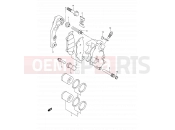 SUZUKI RM250 K1 (2001) (E02,E04,E24) 31 - FRONT CALIPER
