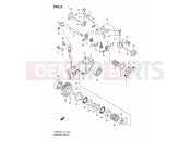 SUZUKI RM250 K7 (2007) (E19) 3 - EXHAUST VALVE