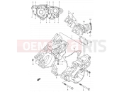 SUZUKI RM250 K2 (2002) (E03,E28) 3 - CRANKCASE (MODEL K1/K2)
