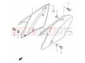 SUZUKI RM250 K2 (2002) (E03,E28) 21A - FRAME COVER (MODEL K2)