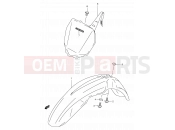 SUZUKI RM250 K2 (2002) (E03,E28) 22 - FRONT FENDER (MODEL K1/K2/K3)