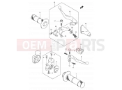 SUZUKI RM250 K2 (2002) (E03,E28) 24 - HANDLE LEVER (MODEL K1/K2/K3)