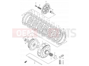 SUZUKI RM250 K4 (2004) (E03,E28) 10A - CLUTCH (MODEL K3/K4/K5)