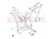 SUZUKI RM250 K4 (2004) (E03,E28) 16A - FRAME (MODEL K2/K3/K4/K5/K6)