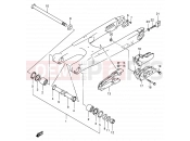 SUZUKI RM250 K4 (2004) (E03,E28) 33A - REAR SWINGING ARM (MODEL K4)