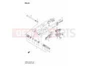 SUZUKI RM250 K8 (2008) (E03,E28,E33) 34 - REAR SWINGING ARM