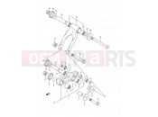 SUZUKI RM250 K (1989) (E03,E28,E33) 33A - CUSHION LEVER (MODEL L)