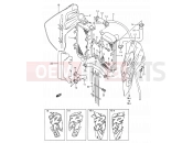 SUZUKI RM250 L (1990) (E03,E28,E33) 9A - RADIATOR (MODEL M/N)