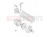SUZUKI RM250 L (1990) (E03,E28,E33) 10A - CLUTCH (MODEL N)