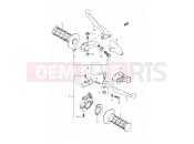 SUZUKI RM250 L (1990) (E03,E28,E33) 27A - HANDLE SWITCH (MODEL N)