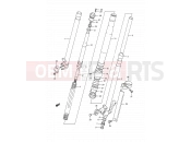SUZUKI RM250 L (1990) (E03,E28,E33) 22B - FRONT DAMPER (MODEL M)