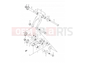 SUZUKI RM250 L (1990) (E03,E28,E33) 33C - CUSHION LEVER (MODEL N)
