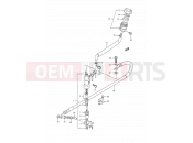SUZUKI RM250 L (1990) (E03,E28,E33) 37A - REAR MASTER CYLINDER (MODEL L)