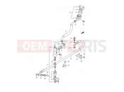 SUZUKI RM250 L (1990) (E03,E28,E33) 37B - REAR MASTER CYLINDER (MODEL M/N)
