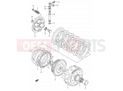 SUZUKI RM250 R (1994) (E03,E28,E33) 10A - CLUTCH (MODEL R/S)