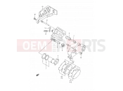 SUZUKI RM250 R (1994) (E03,E28,E33) 34 - REAR CALIPER (MODEL P/R)