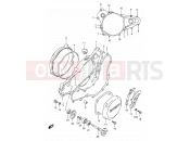 SUZUKI RM250 V (1997) (E02) 4 - CRANKCASE COVER- WATER PUMP