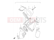 SUZUKI RM250 V (1997) (E02) 7 - AIR CLEANER