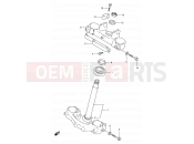 SUZUKI RM250 V (1997) (E02) 29 - STEERING STEM (MODEL T/V/W)
