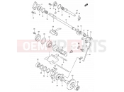 SUZUKI RM250 V (1997) (E03,E28,E33) 2A - EXHAUST VALVE (MODEL V)