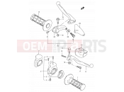 SUZUKI RM250 V (1997) (E03,E28,E33) 24 - HANDLE LEVER
