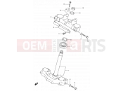 SUZUKI RM250 V (1997) (E03,E28,E33) 29 - STEERING STEM (MODEL T/V/W)