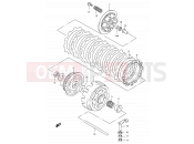 SUZUKI RM250 W (1998) (E03,E28,E33) 10 - CLUTCH
