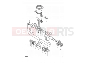 5 - PISTON - CRANKSHAFT - Suzuki RM50 X (1999)