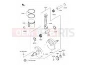 SUZUKI RM60 K3 (2003) (E24) 4 - CRANKSHAFT/PISTON