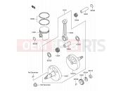 SUZUKI RM60 K3 (2003) (E28) 4 - CRANKSHAFT/PISTON