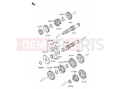 SUZUKI RM65 K3 (2003) (E19) 7 - TRANSMISSION