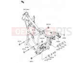 SUZUKI RM65 K3 (2003) (E21) 17 - ENGINE MOUNT