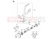 SUZUKI RM65 K4 (2004) (E03) 5 - KICKSTARTER MECHANISM