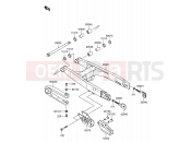 SUZUKI RM65 K5 (2005) (E03) 18 - SWINGARM