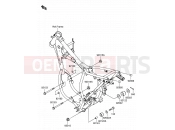 SUZUKI RM65 K5 (2005) (E24) 17 - ENGINE MOUNT