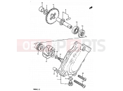 SUZUKI RM80H E (1984) 9 - WATER PUMP