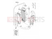 SUZUKI RM80X S (1995) 9A - RADIATOR (MODEL R/S)