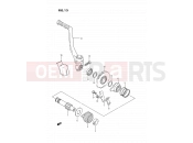 SUZUKI RM80X S (1995) 13 - KICK STARTER