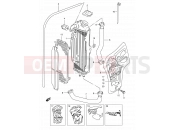 9 - RADIATOR - Suzuki RM80X V (1997)