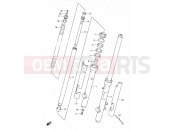 SUZUKI RM80X X (1999) 28 - FRONT FORK