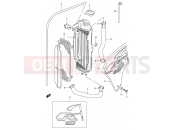SUZUKI RM80X Y (2000) 9 - RADIATOR