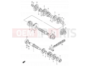 SUZUKI RM80X Y (2000) 11 - TRANSMISSION