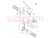 SUZUKI RM80X Y (2000) 24 - HANDLE LEVER